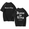 Jesus Is King Graphic Tee Faith Streetwear T‑Shirt Sweatshirt Hoodie