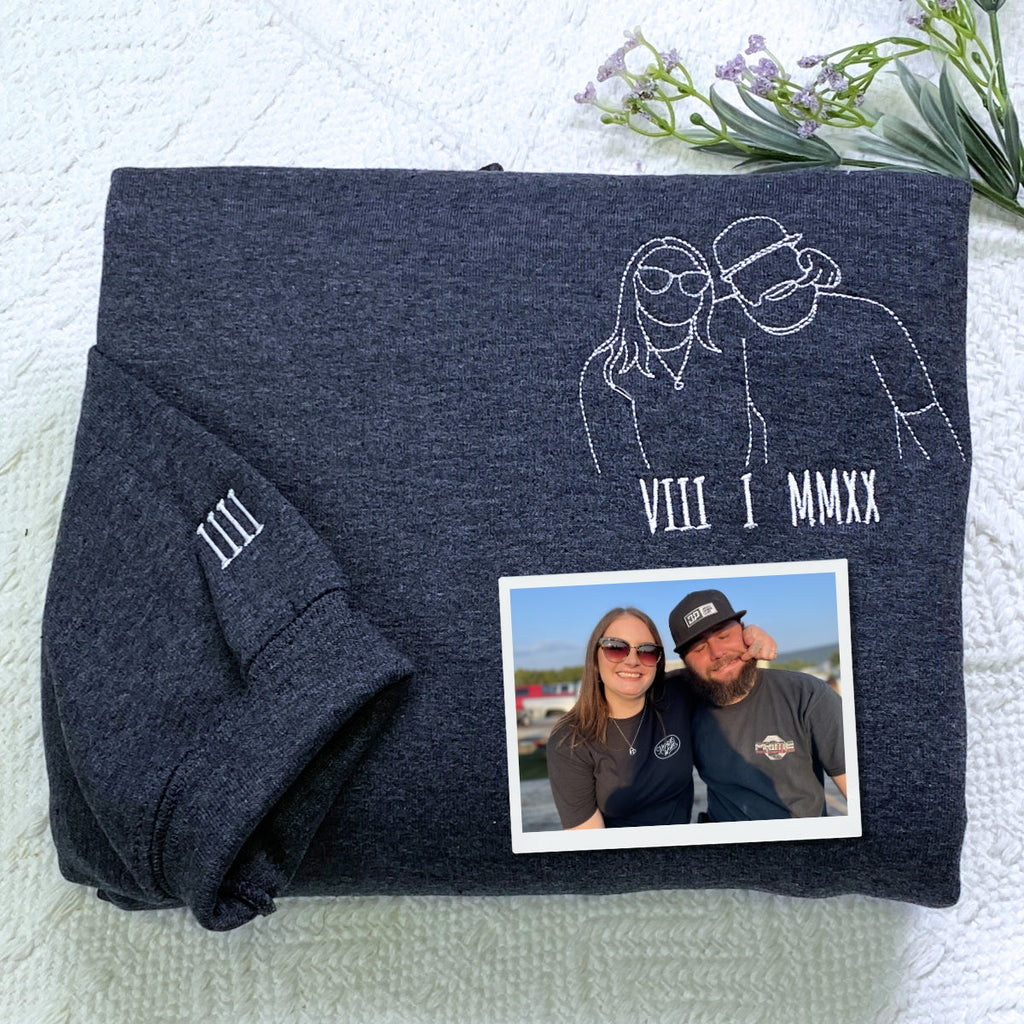 Custom Embroidered T-shirt, Make Your Own shirts for Women Men