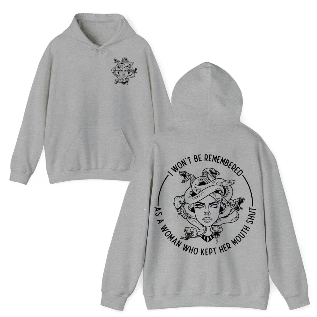 I Won't Be Remembered As A Woman Who Kept Her Mouth Shut T-Shirt/Sweatshirt/Hoodie