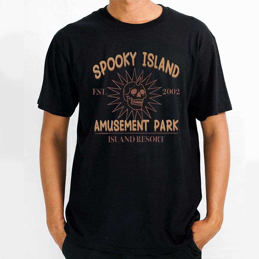 Spooky Island Shirt, Amusement Park Island Resort