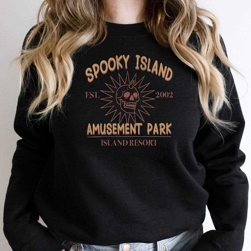 Spooky Island Shirt, Amusement Park Island Resort