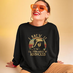 Lord Dark Helmet Spaceballs I Knew It I'm Surrounded By Asshols T-shirt