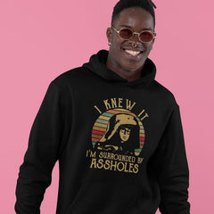 Lord Dark Helmet Spaceballs I Knew It I'm Surrounded By Asshols T-shirt