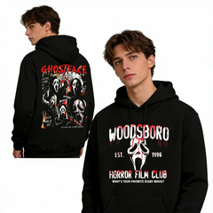 Screaming Grimace Retro Hoodie Horror Movie Fan Gift Sweatshirt