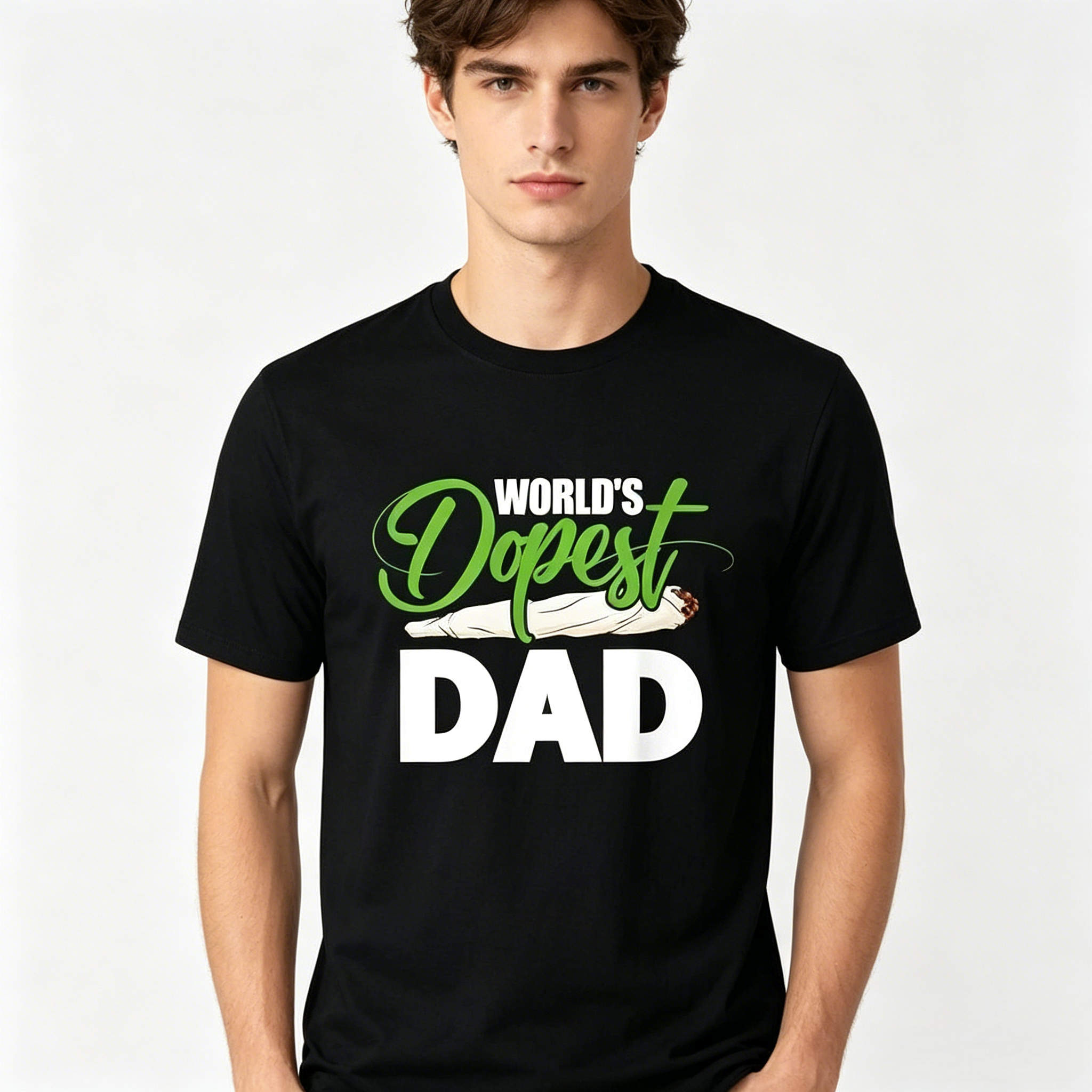 World's Dopest Dad Funny T-Shirt | Father's Day Gift For Cool Dads