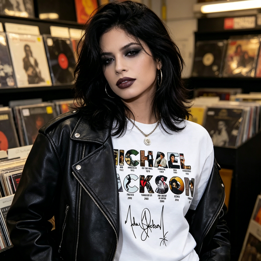 Music Legend Timeline Tee