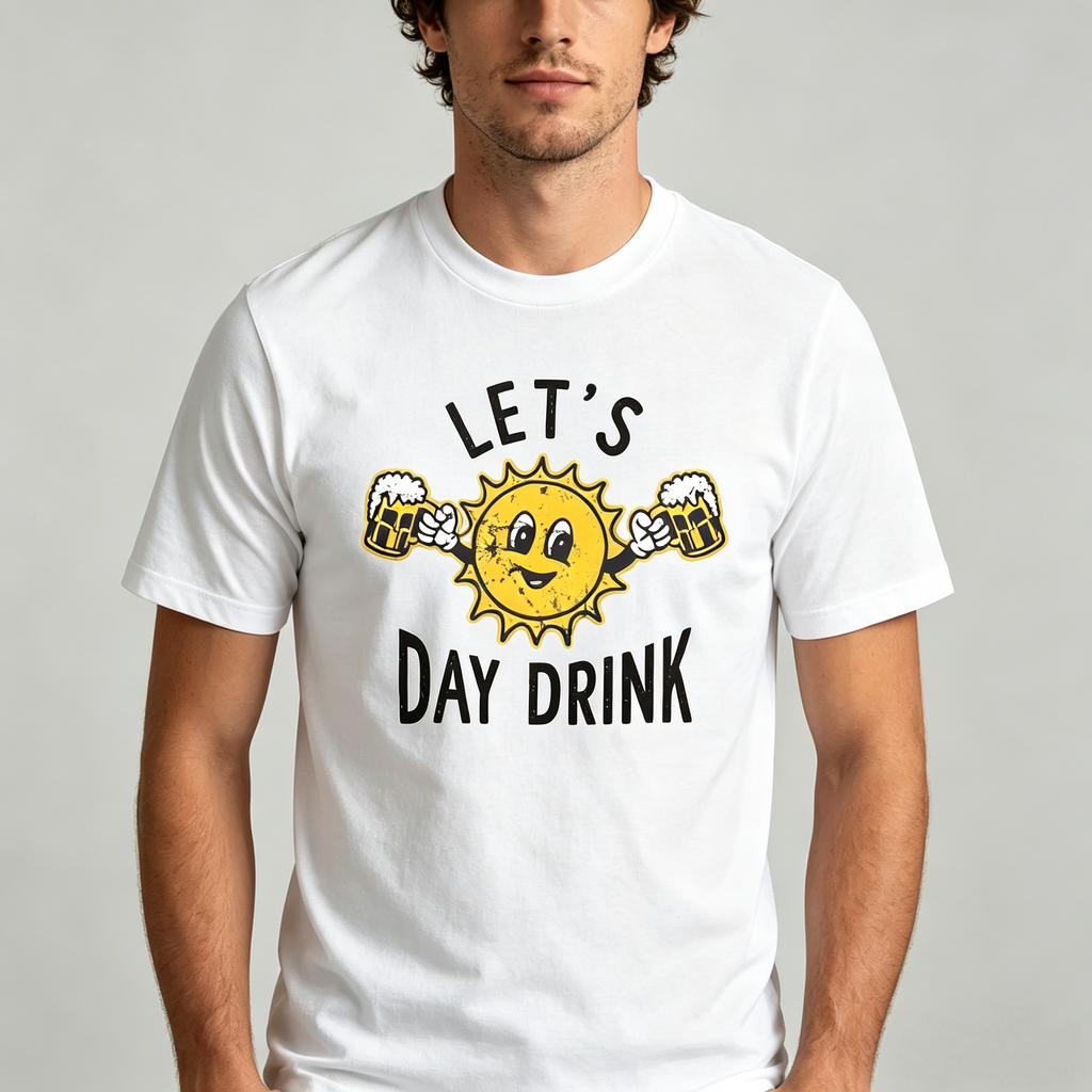 Let's Day Drink Funny Summer Beer T-Shirt/Sweatshirt/hoodie