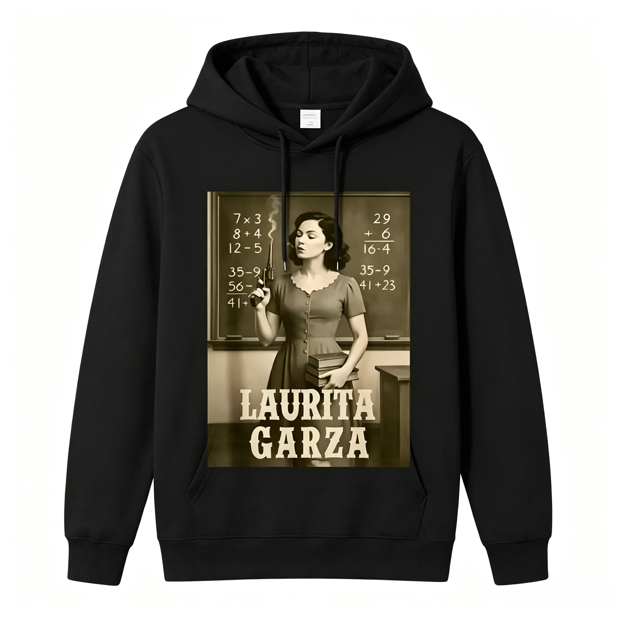 Laurita Garza Vintage Retro Teacher Graphic Tee | Legendary Texas Teacher Funny Retro T-Shirt