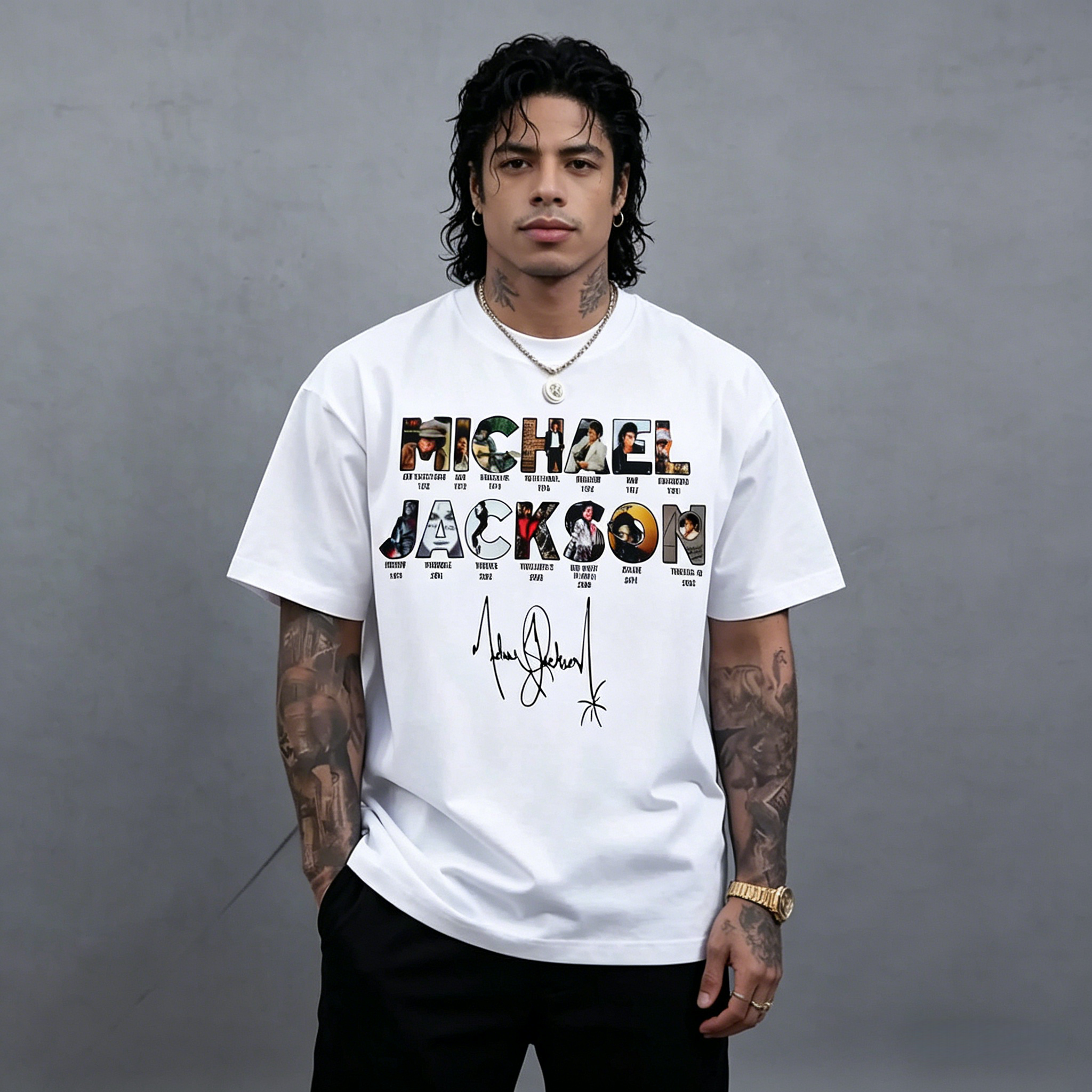 Music Legend Timeline Tee
