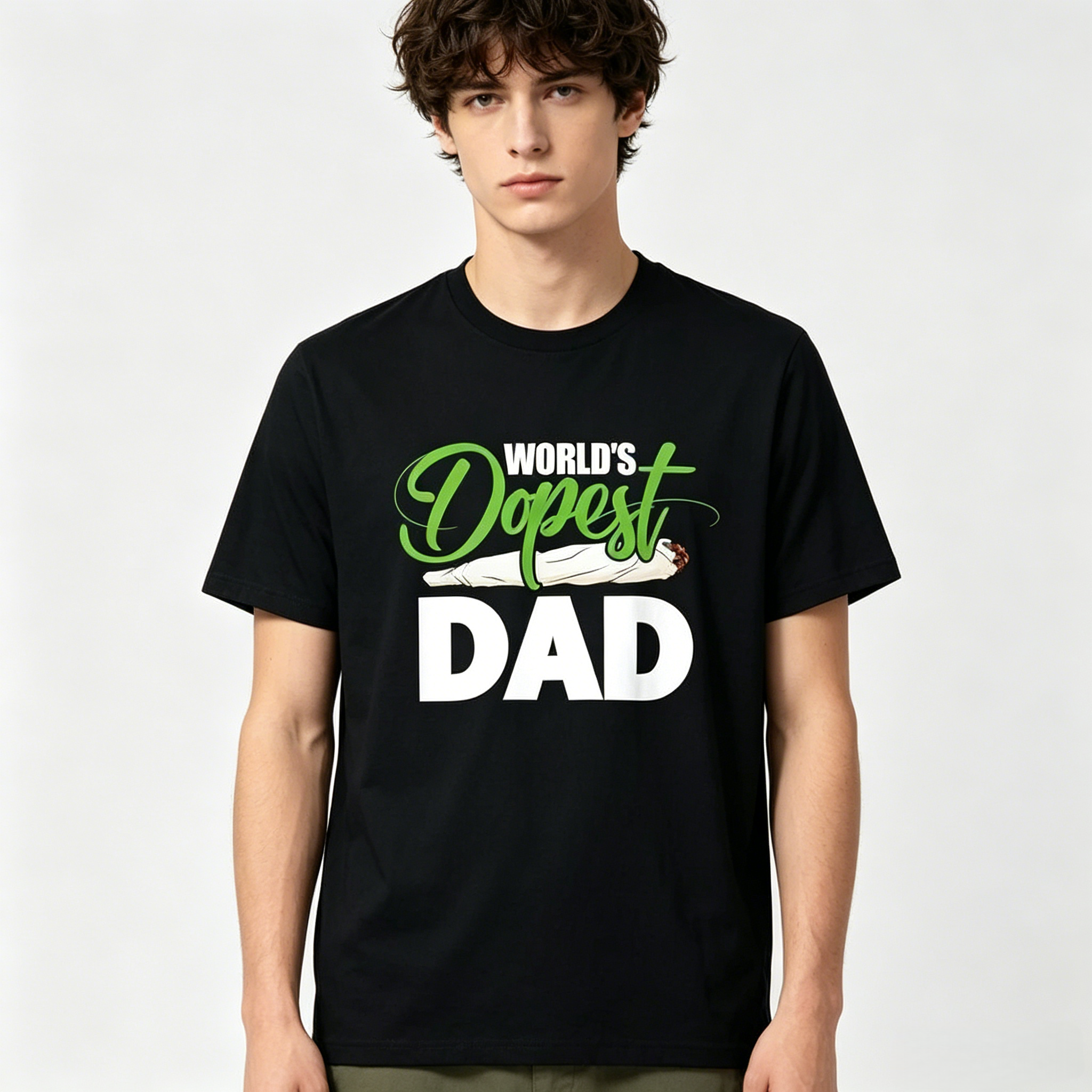 World's Dopest Dad Funny T-Shirt | Father's Day Gift For Cool Dads