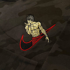 LIMITED The Grappler EMBROIDERED ANIME HOODIE