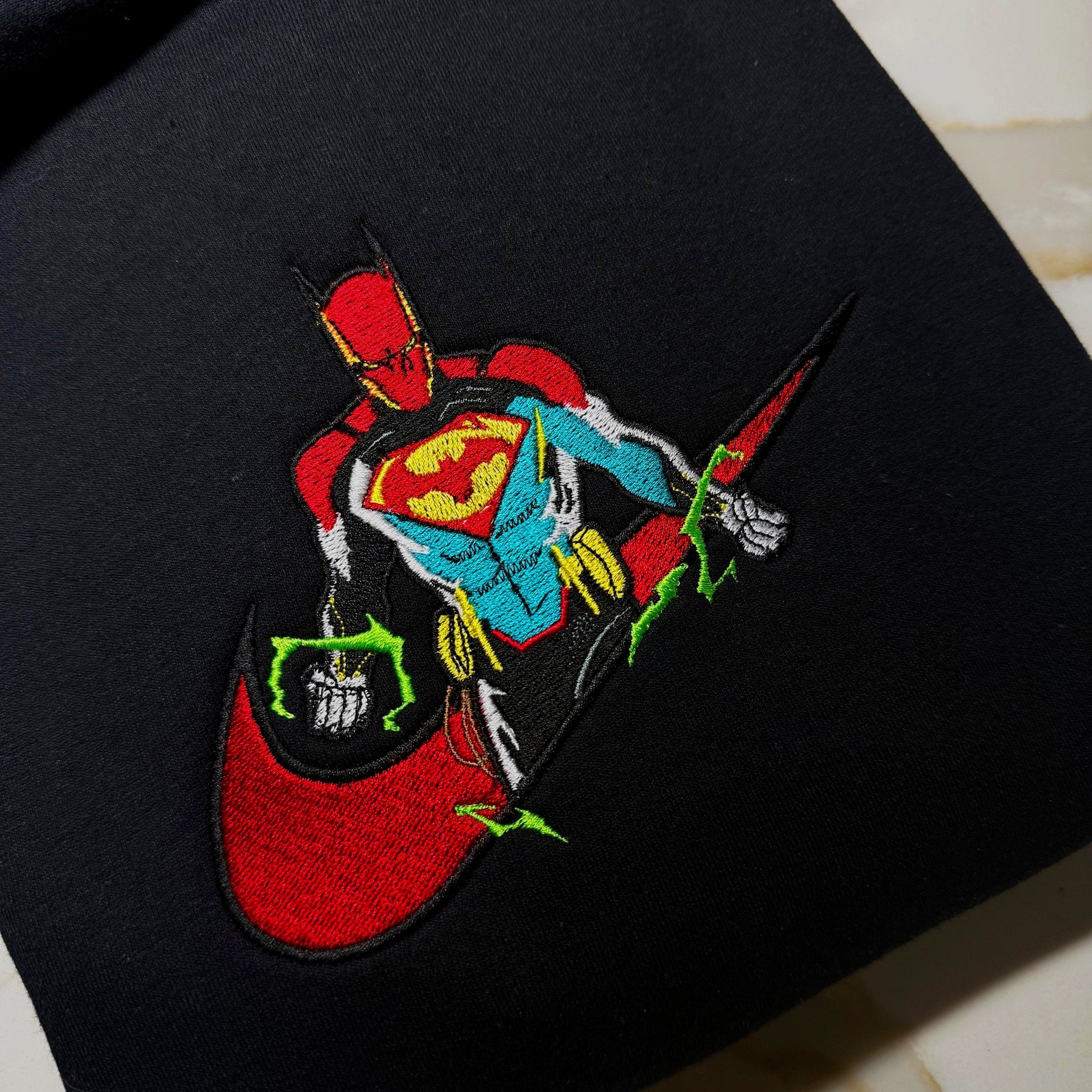 LIMITED Super Bat EMBROIDERED GYM HOODIE