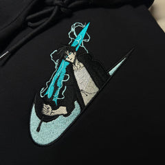 LIMITED Solo Leveling Sword of the Monarch EMBROIDERED ANIME HOODIE