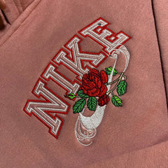 LIMITED VALENTINE'S X ROSE EMBROIDERED HOODIE