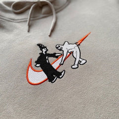 LIMITED Koko the Ghost Clown Halloween Ghostmane Edition EMBROIDERED ANIME HOODIE