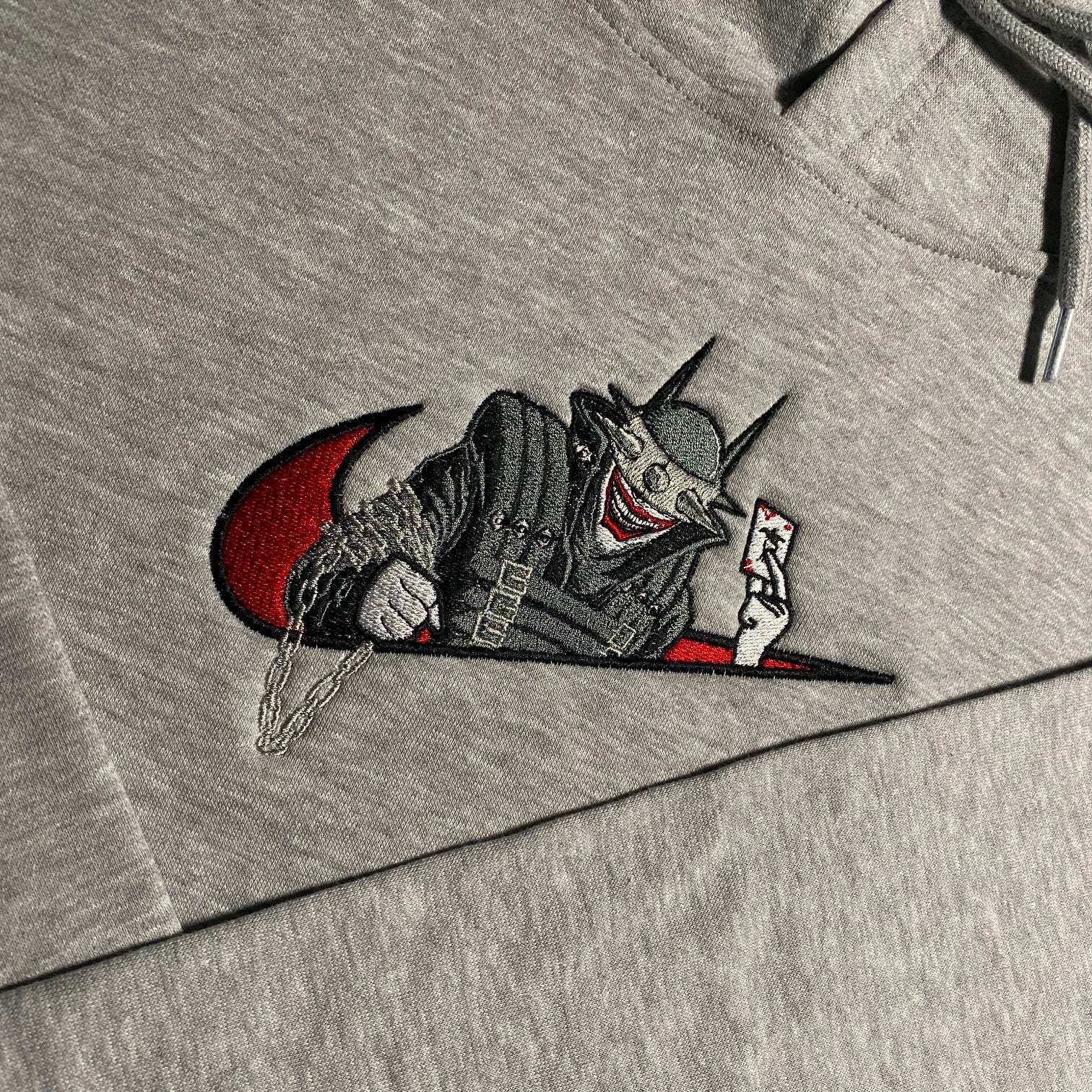 LIMITED Batman Who Laughs EMBROIDERED ANIME HOODIE