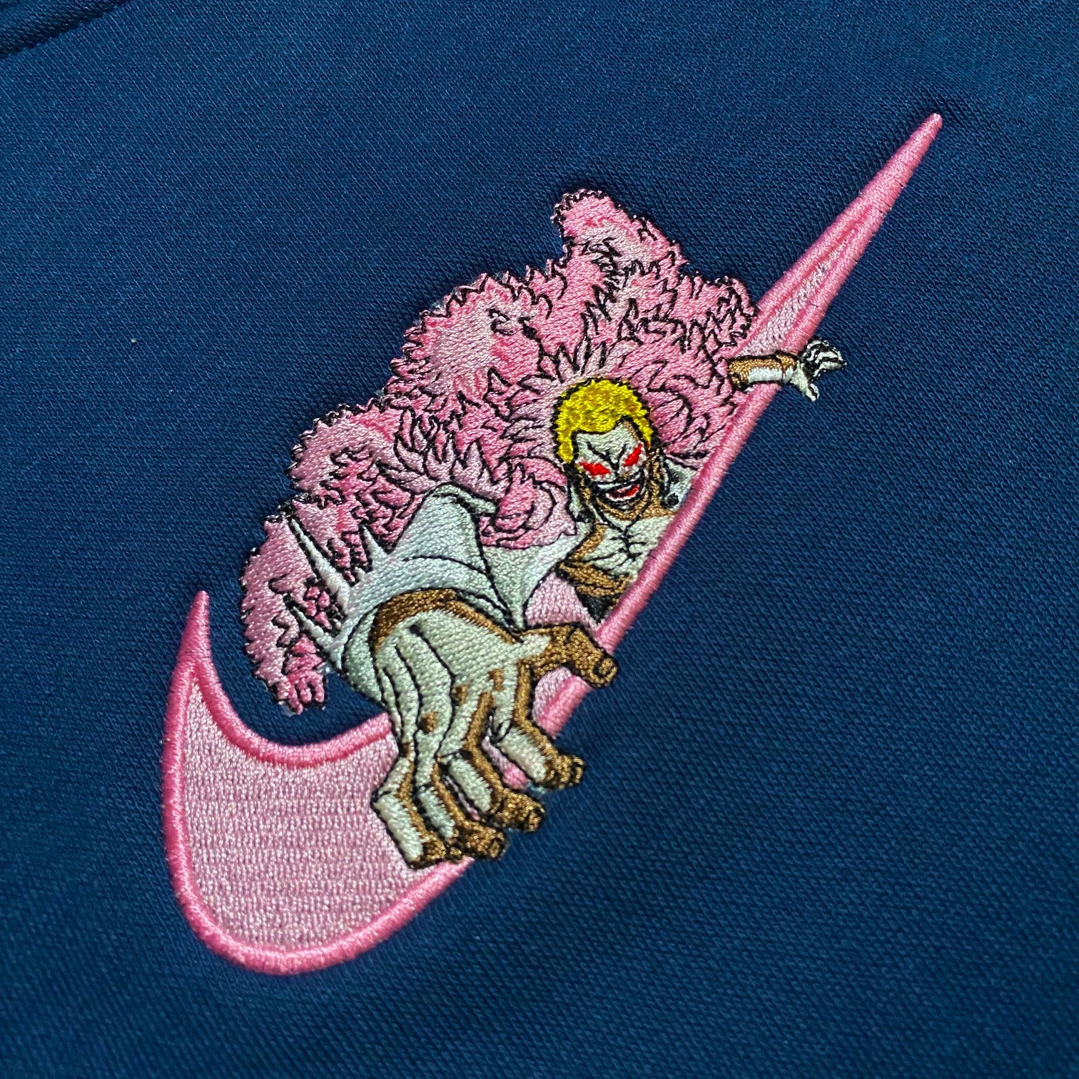 LIMITED One Piece Do Flamingo EMBROIDERED HOODIE