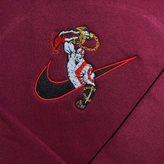 LIMITED God of War X Kratos EMBROIDERED ANIME HOODIE