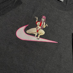 LIMITED Zero Two Squat Gyat EMBROIDERED Gym HOODIE
