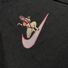 LIMITED Zero Two Squat Gyat EMBROIDERED Gym HOODIE