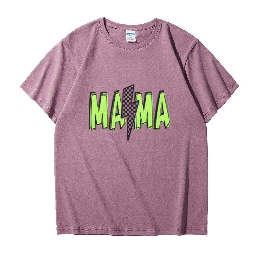 Mother's Day Short-Sleeve Hoodie Sweatshirt Mother's Day Gift Supermom