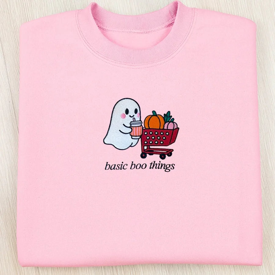 'Autumn Errands Ghoul' Crewneck Sweatshirt