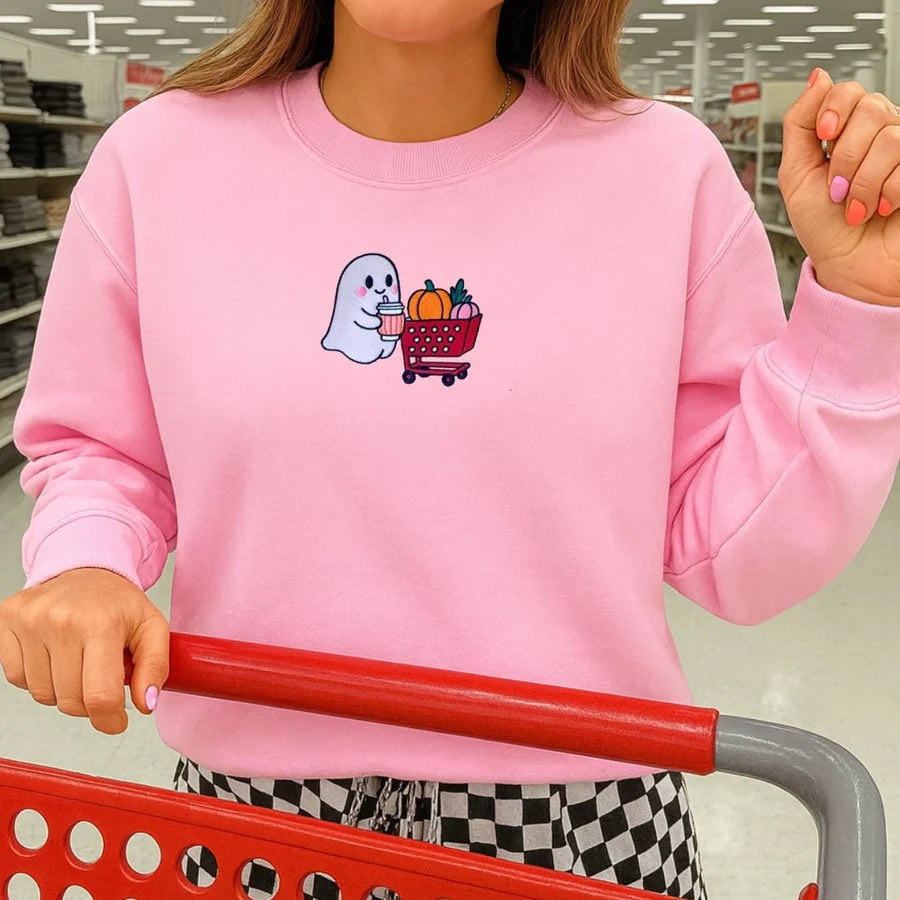 'Autumn Errands Ghoul' Crewneck Sweatshirt