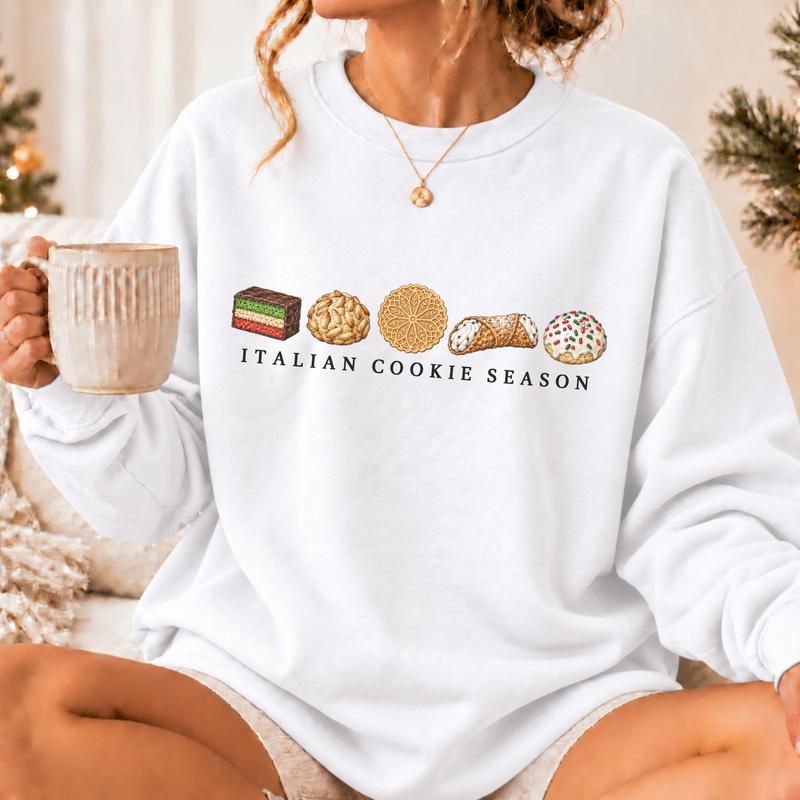 🍪 Italian Cookie Season Christmas Sweatshirt 🎄