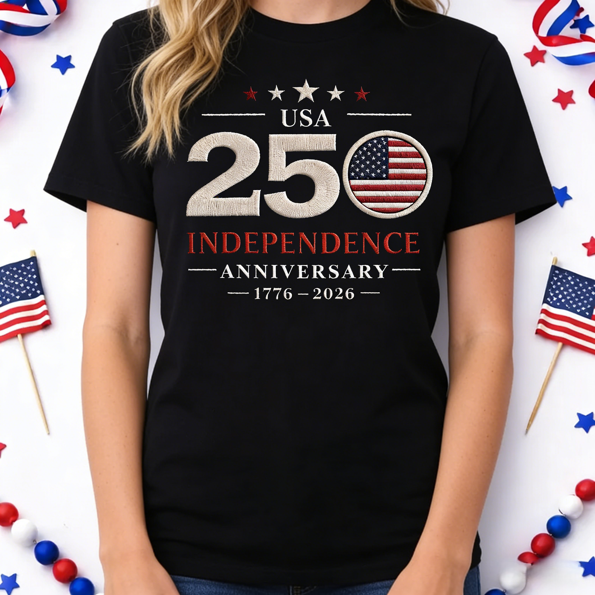USA 250th Independence Anniversary Sweatshirt  Hoodie Tee– Patriotic 1776–2026 Crewneck | Fourth of July Pullover