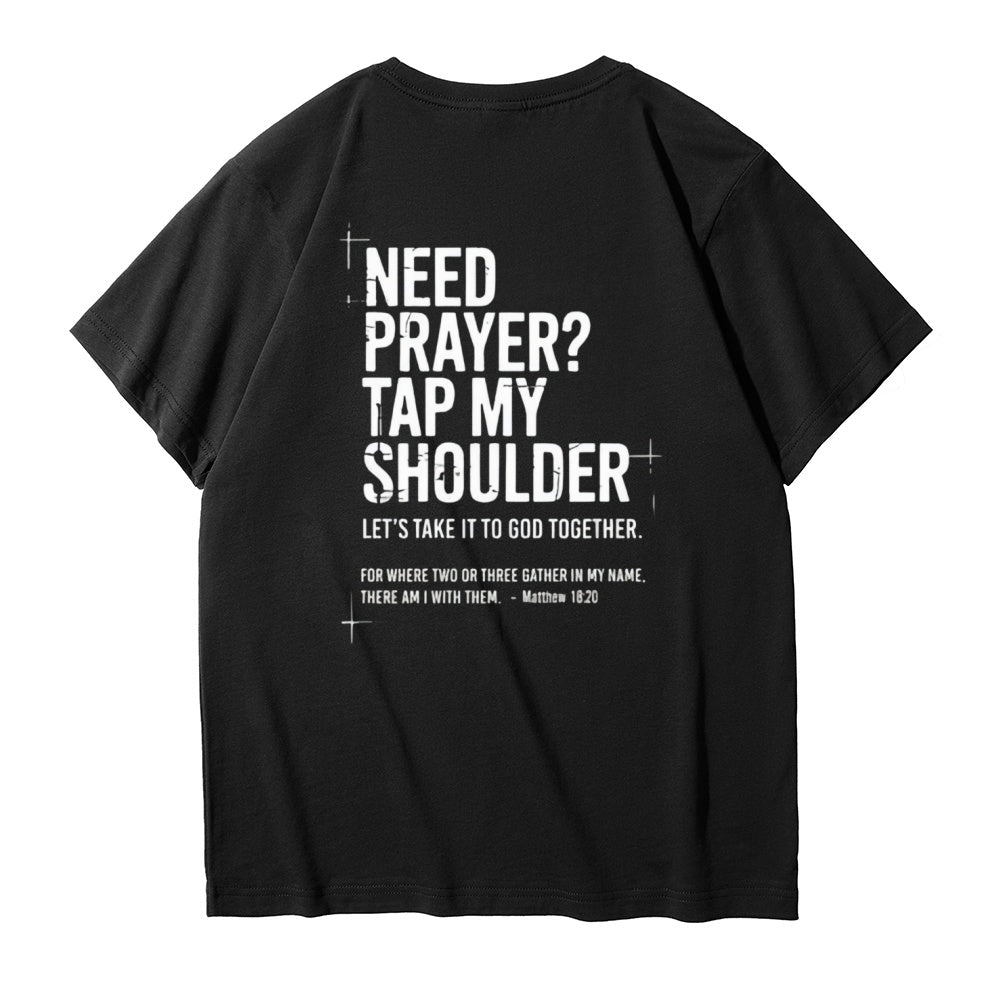 Let's Pray | Faith-Based Graphic Hoodie sweatshirt tee