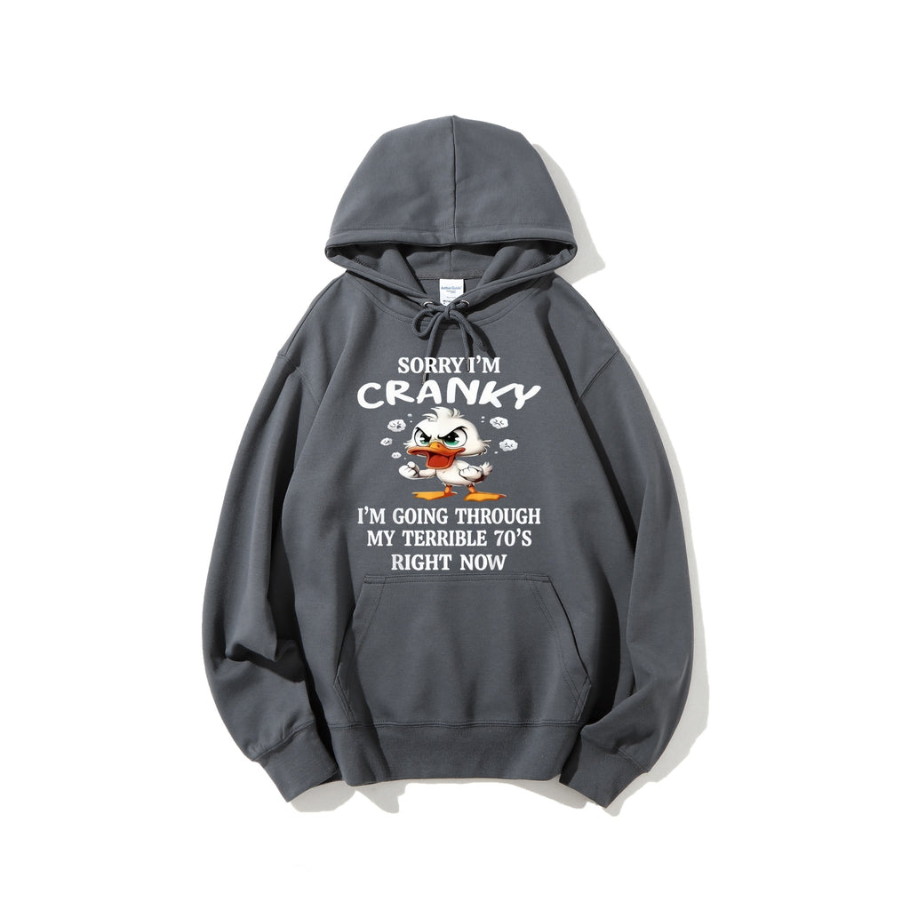 Sorry I’m Cranky – I’m In My Terrible 70’s Right Now 🦆 sweatshirt Tee Hoodie