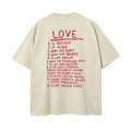 "Love Like Jesus" Heart Graphic Washed Tee