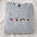 Embroidered Country Hoodie