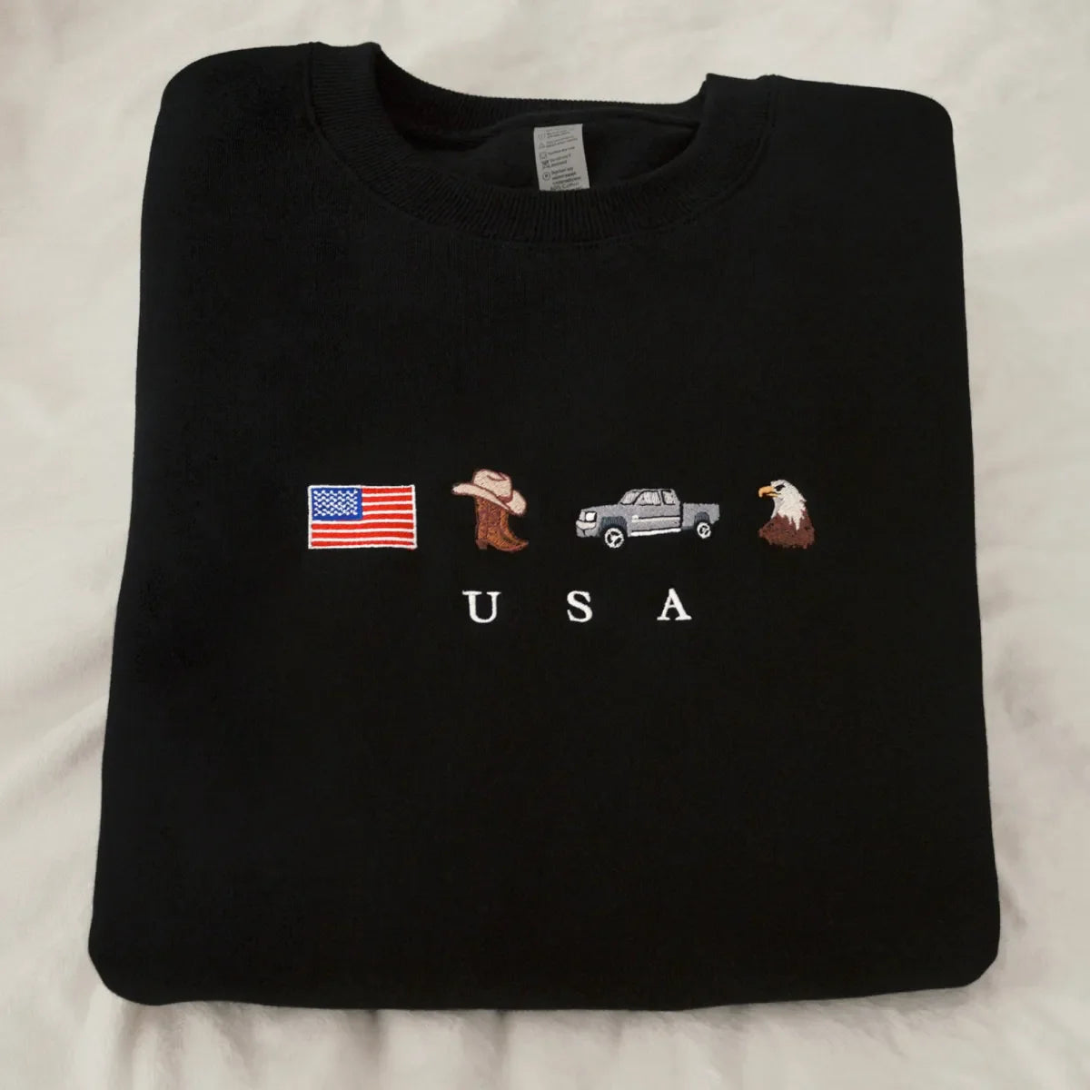 Embroidered Country Hoodie