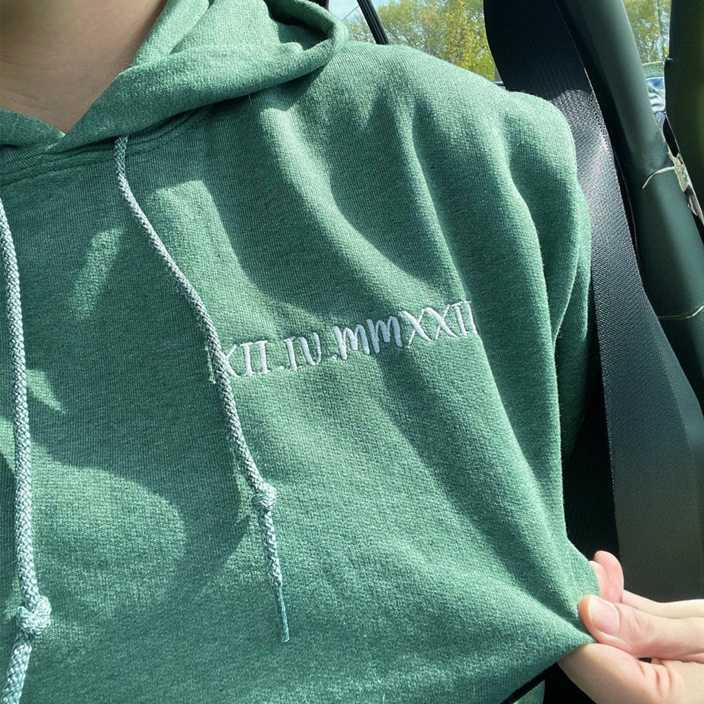 Husband and Wife Sweatshirts or Hoodies, Personalized Embroidered Gift Ideas For Married Couples
