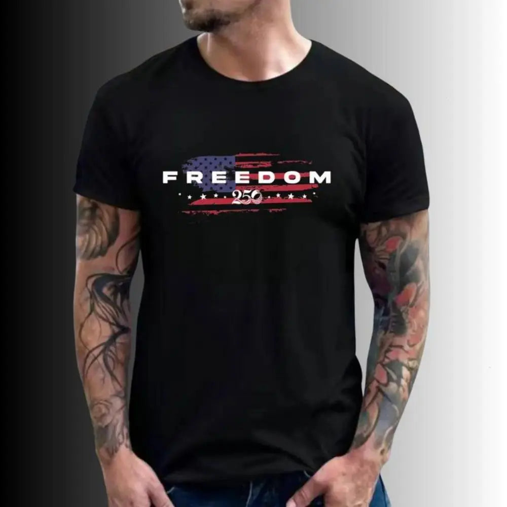 🇺🇸 1776-2026 Freedom USA 250th Anniversary Vintage Tee