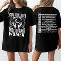 Womens Rights Timeline Hoodie sweatshirt Tee | They Burned Women Activist Apparel
