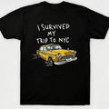I Survived My Trip To NYC Vintage Yellow Taxi Graphic T-Shirt Sweatshirt hoodie