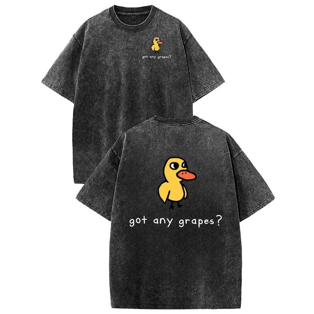 Got Any Grapes Meme Vintage Wash Tee