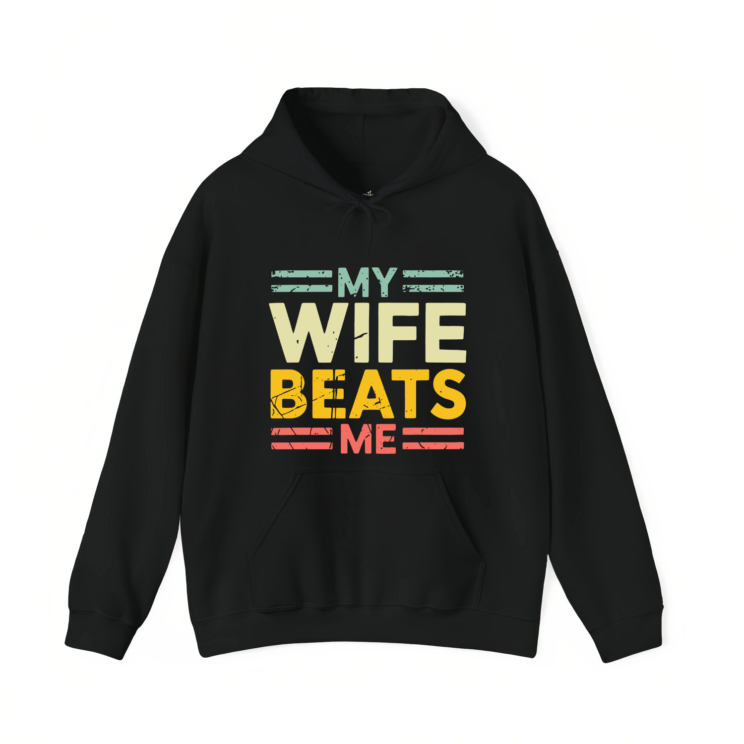 My Wife Beats Me Vintage Funny Husband T-Shirt/Sweatshirt/hoodie