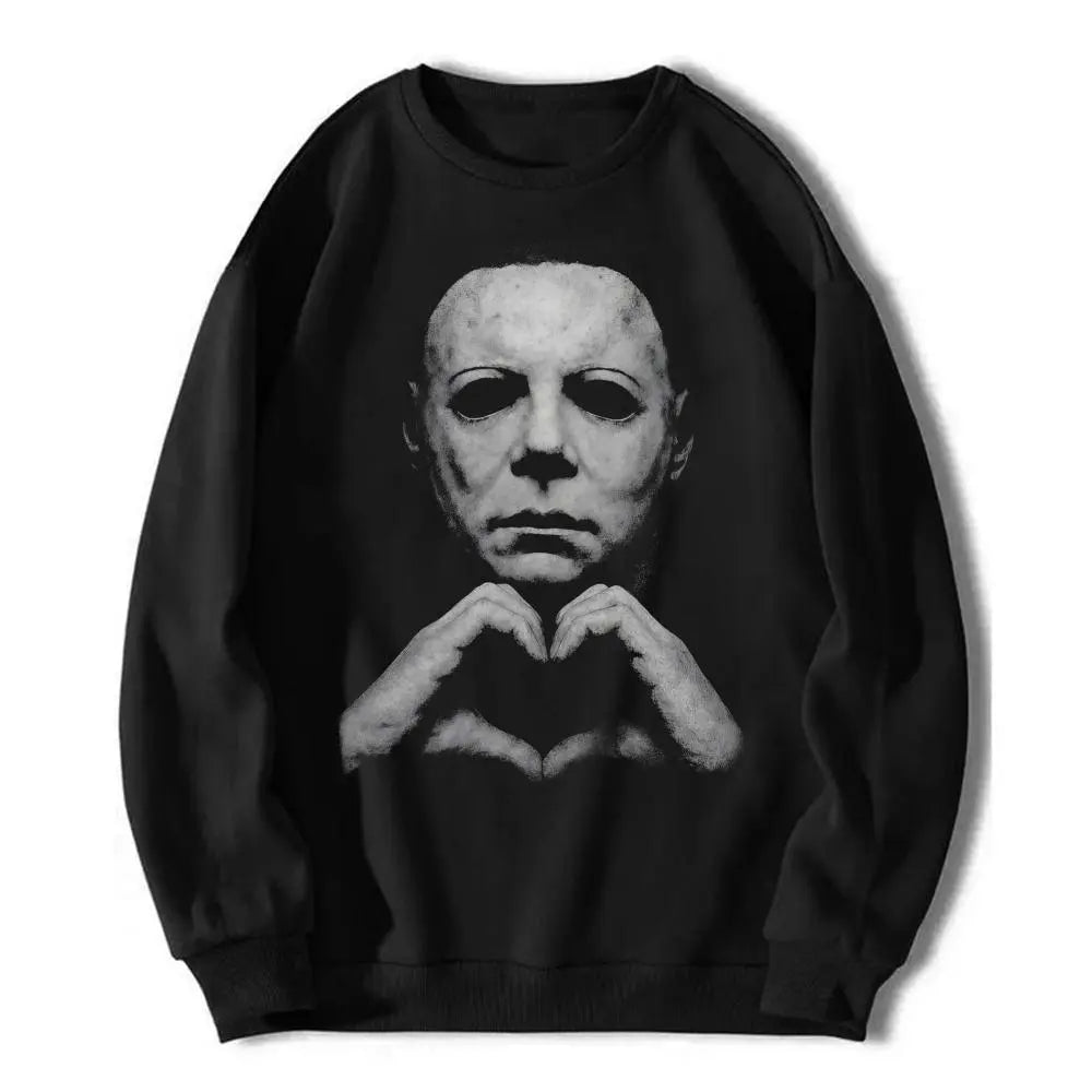 Horror Heart Graphic Tee Hoodie & Sweatshirt