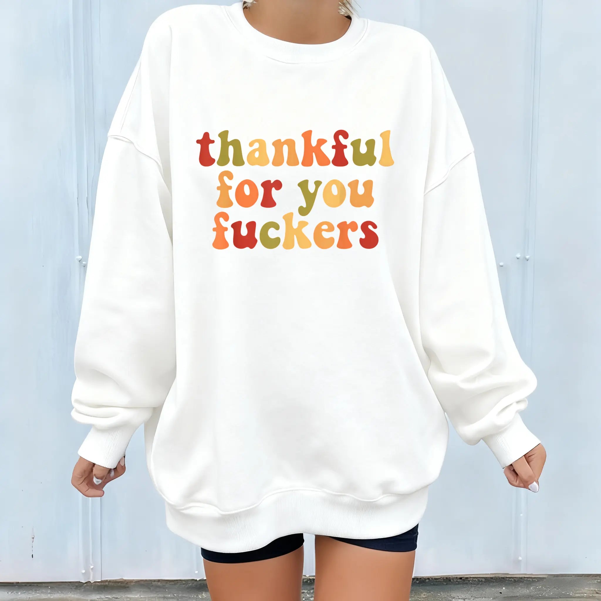 # Thankful For You Funny Fall T‑Shirt Sweatshirt Hoodie