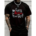 Trendy Bear Graphic Men’s Casual Black T-Shirt Sweatshirt Hoodie