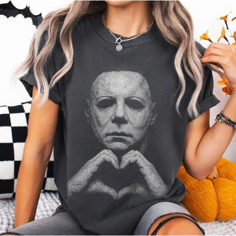 Horror Heart Graphic Tee Hoodie & Sweatshirt