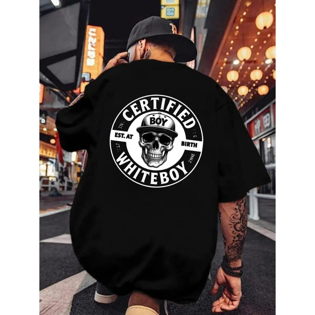 Certified Whiteboy Skull Hoodie sweatshirt Tee | Est. At Birth