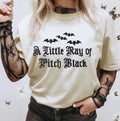 # A Little Ray Of Pitch Black Graphic T‑Shirt Sweatshirt Hoodie