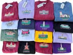 Custom University Sweatshirt, Custom College Embroidered Sweatshirt, University Sweatshirt, University College Sweatshirt Gift, High School