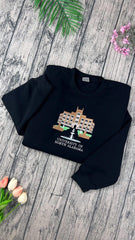 Custom University Sweatshirt, Custom College Embroidered Sweatshirt, University Sweatshirt, University College Sweatshirt Gift, High School