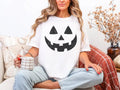 Retro Distressed Jack‑o‑Lantern Pumpkin Graphic T‑Shirt Sweatshirt Hoodie